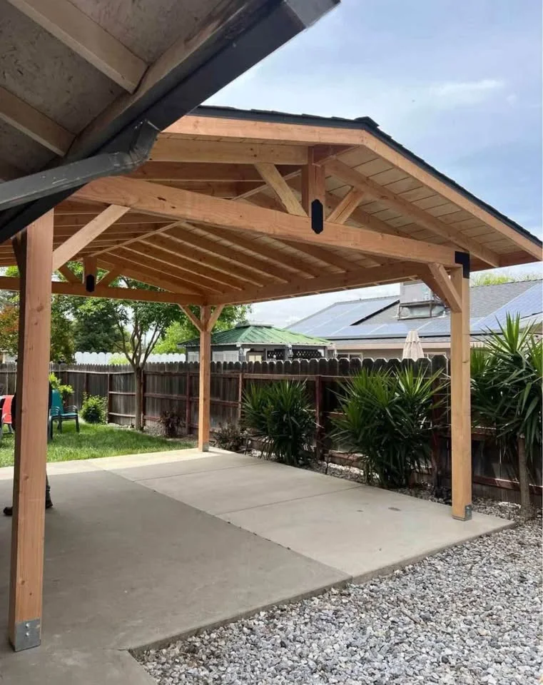 Custom Wood Pergolas & Covers — gallery photo 3