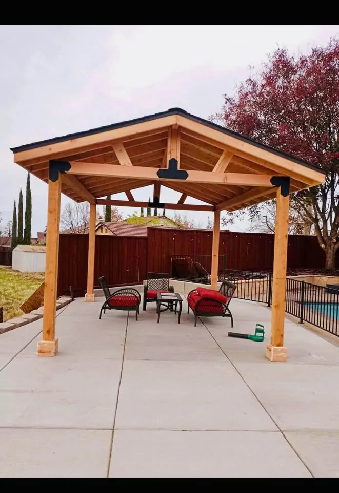 Custom Wood Pergolas & Covers — gallery photo 4